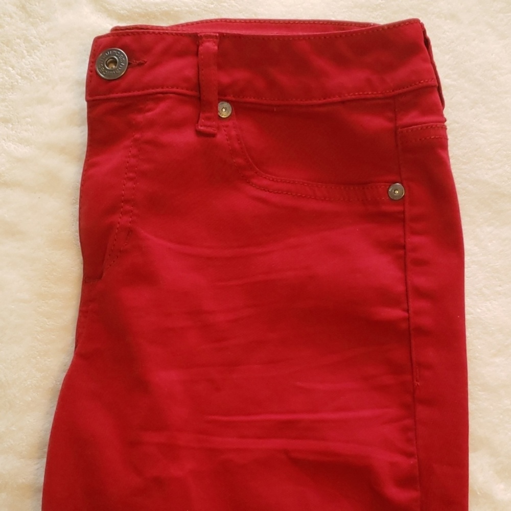Maurices Red jegging